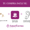 Amor Eterno - Broqueles Una Inicial Letra / Aretes / Oro 10k / A - Imagen 9