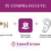 Amor Eterno - Broqueles Una Inicial Letra / Aretes / Oro 10k / N - Imagen 8