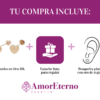 Amor Eterno - Broqueles Corazón Globo Aretes / Oro 10k - Imagen 9