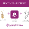 Amor Eterno - Dije Cruz De Caravaca / Oro 10k - Imagen 8