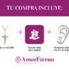 Amor Eterno - Dije Medicina / Oro Sólido 10k - Imagen 8