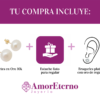 Amor Eterno - Broqueles / Perla Chica / Aretes Oro 10k - Imagen 8