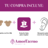 Amor Eterno - Broqueles / Disney Botón Minnie Oro 10k - Imagen 9