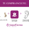 Amor Eterno - Broqueles Luna Mini Diamantes / Aretes Oro 10k - Imagen 7