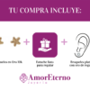 Amor Eterno - Broqueles Estrella Mar Mini / Aretes / Oro 10k - Imagen 9