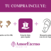 Amor Eterno - Broqueles Aretes Delfín Suerte / Oro 10k - Imagen 8