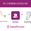 Amor Eterno - Piercing Nariz Bisel / Oro Sólido 10k - Imagen 6