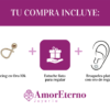 Amor Eterno - Piercing Para Nariz / Oro Sólido 10k - Imagen 7