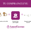 Amor Eterno - Broqueles Deluxe Facebook Like Aretes Oro 10k - Imagen 9