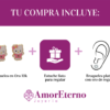 Amor Eterno - Broqueles Aretes / Hello Kitty / Oro 10k - Imagen 9