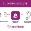 Amor Eterno - Broqueles Mano De Fátima Silueta Aretes Oro 10k - Imagen 8