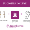 Amor Eterno - Broqueles Lambada 6 Piedras / Aretes / Oro 10k - Imagen 9