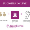 Amor Eterno - Broqueles Circulo Basic Bebé Aretes / Oro 10k - Imagen 9