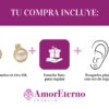 Amor Eterno - Broqueles Perla Facetada / Aretes / Oro 10k - Imagen 10
