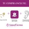 Amor Eterno - Piercing Nariz Corazón / Oro Sólido 10k - Imagen 6