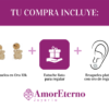 Amor Eterno - Broqueles / Aretes Osito Mini Bebé / Oro 10k - Imagen 9