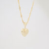 Amor Eterno - Dije Y Aretes Corazón Oro10k + Cadena Regalo - Imagen 5
