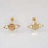 Amor Eterno - Broqueles / Saturno Planeta / Aretes / Oro 10k - Imagen 4