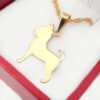 Amor Eterno - Dije Perrito Chihuahua Oro 14k + Cadena Regalo - Imagen 8
