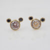 Amor Eterno - Broqueles / Disney Bisel Dama Mickey / Oro 10k - Imagen 4