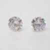 Amor Eterno - Broqueles Recto Dama 1cm / Aretes / Oro 10k - Imagen 4