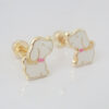 Amor Eterno - Broqueles Deluxe Perrito / Aretes / Oro 10k - Imagen 5