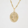 Amor Eterno - Medalla Virgen Elegante 10k + Cadena de Regalo - Imagen 4