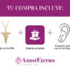 Amor Eterno - Dije Medicina Oro Sólido 10k + Cadena de Regalo - Imagen 8
