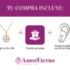 Amor Eterno - Dije Medalla Espíritu Santo Chico 10k + Cadena de Regalo - Imagen 10