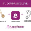 Amor Eterno - Dije Medalla San Benito 2 Lados Oro 10k + Cadena de Regalo - Imagen 9