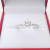 Amor Eterno - Anillo Nadia / Plata Con Oro 24k - Imagen 4