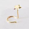 Amor Eterno - Piercing Nariz Estrella / Oro Sólido 10k - Imagen 7