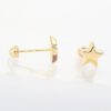 Amor Eterno - Broqueles / Estrella Basic / Aretes Oro 10k - Imagen 5