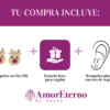 Amor Eterno - Broqueles / Reno Rodolfo Navideño / Oro 10k - Imagen 8