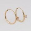 Amor Eterno - Arracadas Destello / Piercing / Oro 10k - Imagen 4
