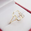 Amor Eterno - Anillo Doble Ositos / Oro Sólido 10k - Imagen 5
