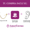 Amor Eterno- Piercing Trébol / Doble Perforación/ Oro 10k - Imagen 9