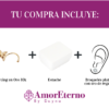 Amor Eterno- Piercing Nariz Mariposa / Oro Sólido 10k - Imagen 7