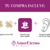 Amor Eterno - Broqueles Nudo Due Tono / Oro 10k - Imagen 8
