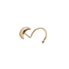 Amor Eterno- Piercing Nariz Luna / Oro Sólido 10k