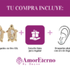 Amor Eterno - Broqueles Aretes / Tortuga Bisel / Oro 10k - Imagen 9