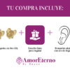 Amor Eterno - Broqueles Elefantito Bebé / Aretes Oro 10k - Imagen 9