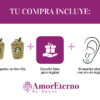 Amor Eterno - Broqueles Frappe Café Malteada / Oro 10k / Cappuccino - Imagen 9