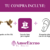 Amor Eterno - Broqueles Colibrí Fly Premium / Aretes Oro 10k - Imagen 8