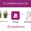 Amor Eterno - Broqueles Frappe Café Malteada / Oro 10k / Matcha - Imagen 9