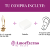 Amor Eterno - Dije Con Arracada Yoda / Oro 10k + Regalo - Imagen 9