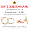 Amor Eterno - Broqueles Luneta Aretes / Oro 10k - Imagen 3