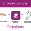 Amor Eterno - Anillo Mérida / Oro Sólido 10k / Rosa - Imagen 8