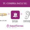Amor Eterno - Anillo Redondel / Oro 10k Solido / Amarillo - Imagen 8