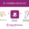 Amor Eterno - Xv Años Corazón Colgante En Oro 14k Sólido - Imagen 8